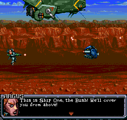 Argus checks in from the Bush